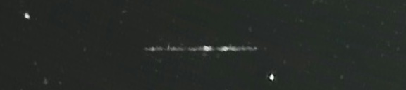 Unprocessed fireball image