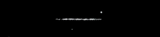 Processed fireball image