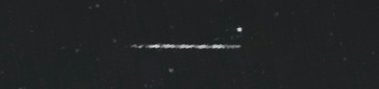 Unprocessed fireball image