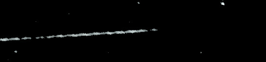 Processed fireball image