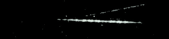 Processed fireball image