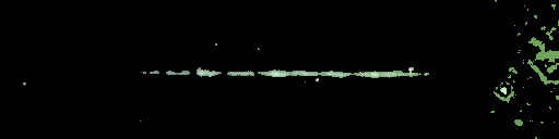 Processed fireball image