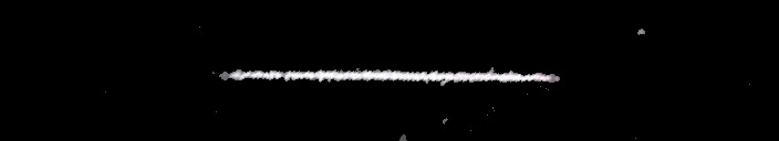 Processed fireball image