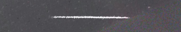 Unprocessed fireball image