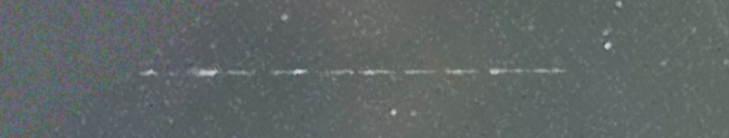 Unprocessed fireball image