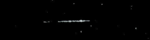 Processed fireball image