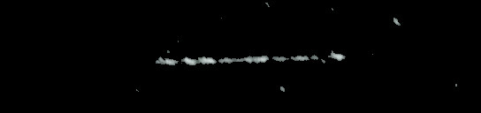 Processed fireball image