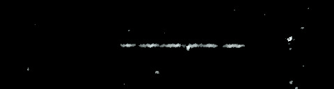 Processed fireball image