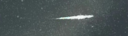 Unprocessed fireball image