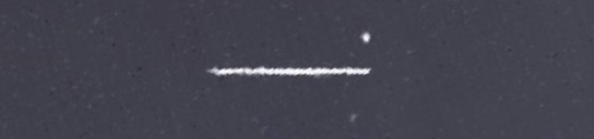 Unprocessed fireball image