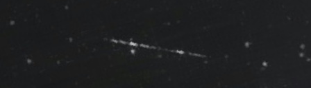 Unprocessed fireball image