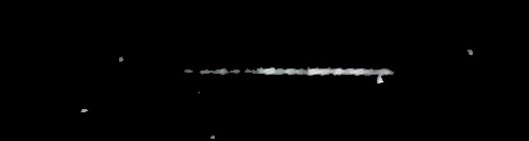 Processed fireball image