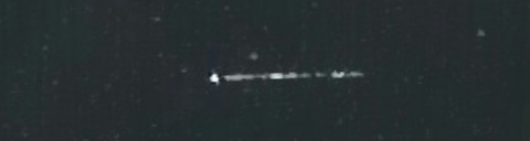 Unprocessed fireball image