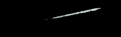 Processed fireball image