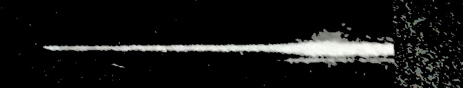 Processed fireball image