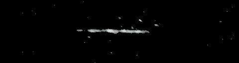 Processed fireball image