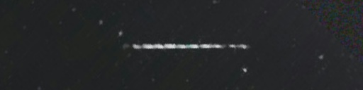 Unprocessed fireball image