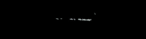 Processed fireball image