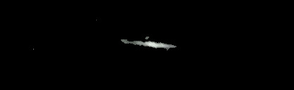 Processed fireball image