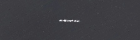 Unprocessed fireball image