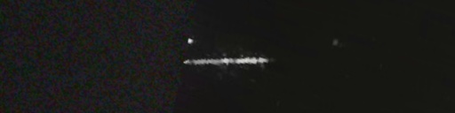 Unprocessed fireball image