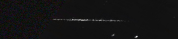 Unprocessed fireball image