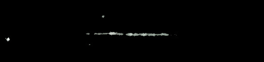 Processed fireball image