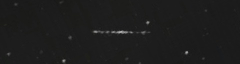 Unprocessed fireball image