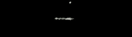 Processed fireball image
