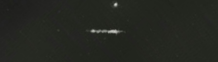 Unprocessed fireball image