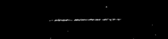 Processed fireball image