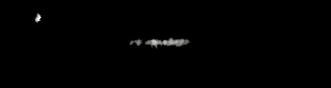 Processed fireball image