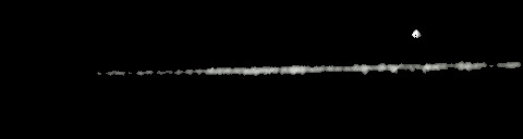 Processed fireball image