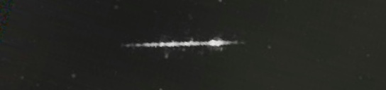 Unprocessed fireball image