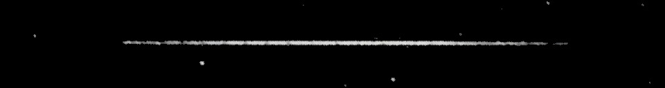 Processed fireball image