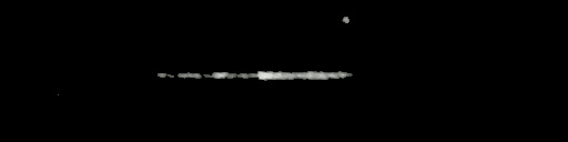 Processed fireball image