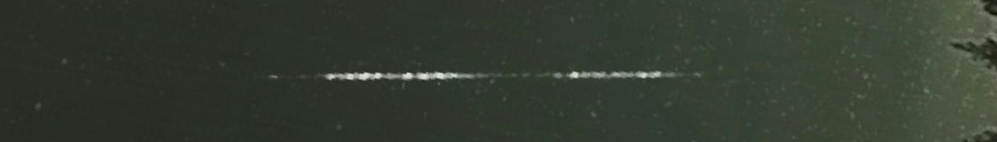 Unprocessed fireball image