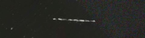 Unprocessed fireball image