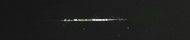 Unprocessed fireball image