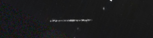 Unprocessed fireball image