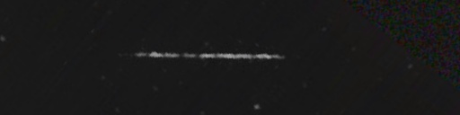 Unprocessed fireball image