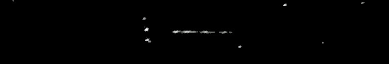 Processed fireball image