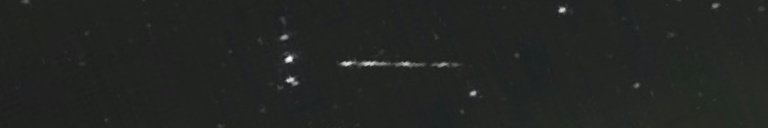 Unprocessed fireball image