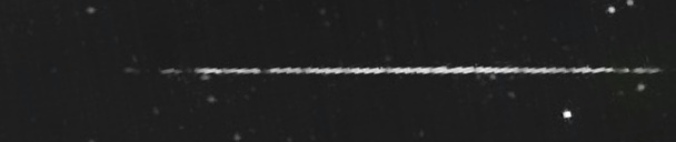 Unprocessed fireball image