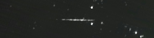 Unprocessed fireball image