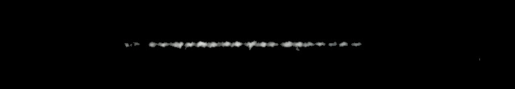 Processed fireball image