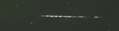 Unprocessed fireball image