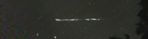 Unprocessed fireball image