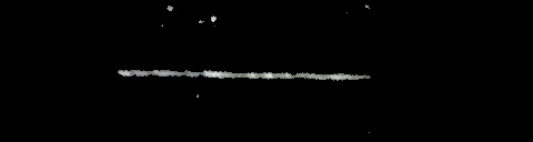 Processed fireball image