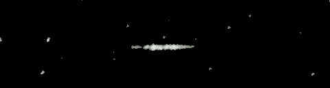 Processed fireball image